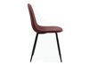 Conjunto de cadeiras Denton 758 (Preto + Rosé)