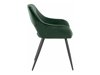 Καρέκλα Denton 778 (Μαύρο + Σκούρο πράσινο)