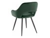 Kėdžių komplektas Denton 778 (Juoda + Tamsi žalia)