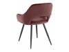 Conjunto de cadeiras Denton 778 (Preto + Rosé)