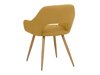 Καρέκλα Denton 779 (Κίτρινο + Δρυς)