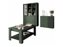 Set mobili soggiorno Parma A163 (Verde)