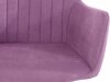 Conjunto de sillas Denton 791 (Negro + Púrpura)