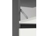 Стоящ шкаф за баня за мивка Denton BD113 (Бял + Антрацит)