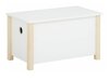Caixa de armazenamento Denton AU108 (Branco + Brilhante madeira)