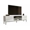 Mueble TV Charlotte 166 (Blanco + Blanco brillante)