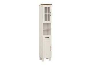 Mueble de baño colocado Denton BA110 (Blanco + Miel de roble)