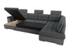 Conjunto de muebles tapizado Comfivo 213 (Soft 020 + Majorka 03)