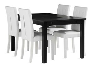 Маса и столове за трапезария Parkland 310 (Черен)