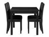 Conjunto de comedor Parkland 310 (Negro)