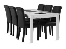 Conjunto de comedor Parkland 370 (Blanco)