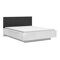 Cama Boston CE122 (Blanco brillante + Negro mate)