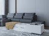 Set mobili soggiorno Utica B100 (Wotan quercia + Antracite)
