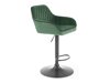 Zemais bāra krēsls Houston 972 (Tumši zaļš)