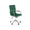 Biroja krēsls Houston 1198 (Tumši zaļš + Sudraba)