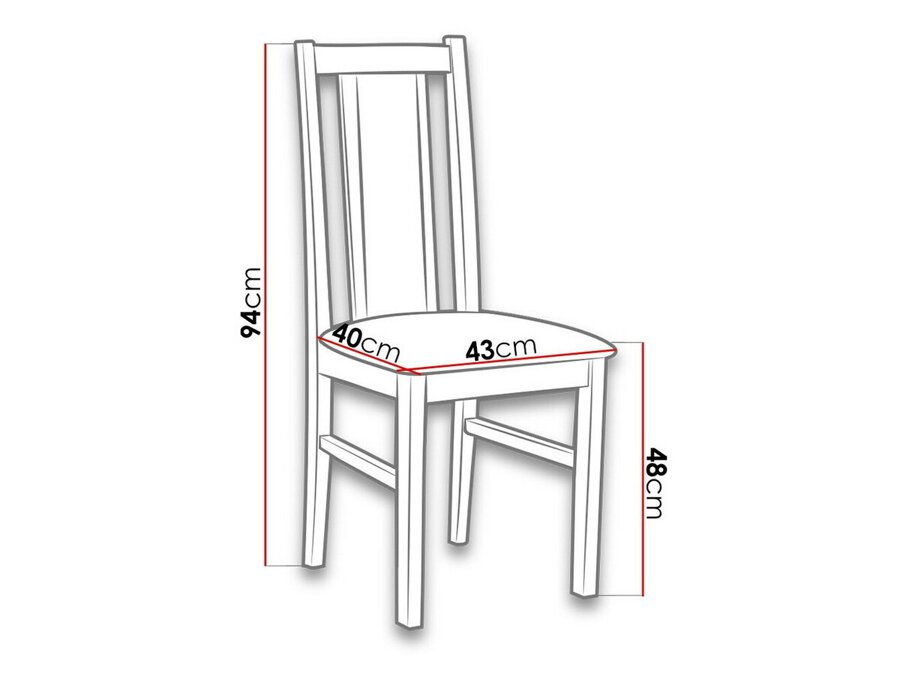 Καρέκλα Victorville 143 (Άσπρο)