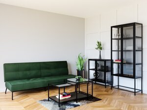 Wohnzimmer-Sets Oakland H177 (Grün)