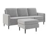 Комплект мека мебел Tulsa 422 (Светло сив)