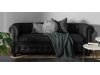 Canapea chesterfield Manor House B114 Negru