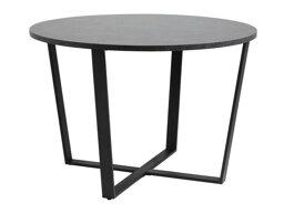 Tisch Oakland 384 (Schwarzer Marmor + Schwarz)