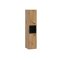 Mueble de baño de pared Providence J117 (Negro + Roble Artisan)