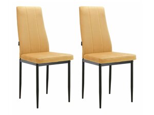 Krēslu komplekts Denton 877 (Dzeltens)