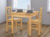 Τραπέζι Denton 878 (Ανοιχτό χρώμα ξύλου)