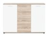 Cassettiera Findlay 102 (Sonoma quercia + Bianco)