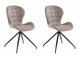 Conjunto de cadeiras Denton 960 (Preto + Cinzento)