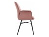Krēslu komplekts Denton 906 (Tumši rozā)