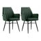 Set di sedie Denton 906 (Verde)