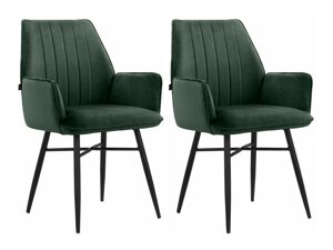 Krēslu komplekts Denton 906 (Zaļš)