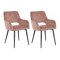 Set di sedie Denton 907 (Fucsia)