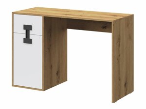 Uredski stol Akron N100 (Mat bijela + Artisan hrast)