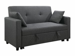Καναπές κρεβάτι Mesa 211 (Σκούρο γκρι)