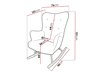 Šūpuļkrēsls Clovis 105 (Baloo 2072)