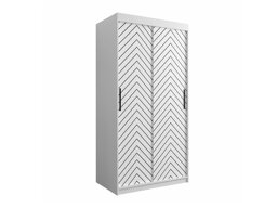 Armoire Hartford 306 (Blanc + Noir)