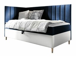 Kontinentales Bett Baltimore 164 (Soft 017 + Fresh 11 Auf der Linken 80 x 200 cm)