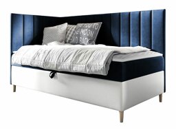 Kontinentales Bett Baltimore 164 (Soft 017 + Fresh 11 Auf der Linken 90 x 200 cm)