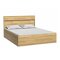 Κρεβάτι Stanton F114 (Ανοιχτό χρώμα ξύλου)