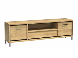 Τραπέζι Tv Stanton F112 (Ανοιχτό χρώμα ξύλου)