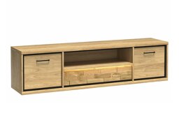 Τραπέζι Tv Stanton F112 (Ανοιχτό χρώμα ξύλου + Δρυς)