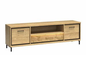 Mueble TV Stanton F112 (Luminoso madera + Roble)