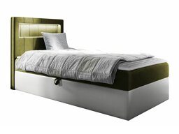 Kontinentales Bett Baltimore 169 (Soft 017 + Fresh 12 Auf der Linken 100 x 200 cm)