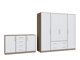Мебелен комплект Omaha K117 (Сонома дъб + Бял)
