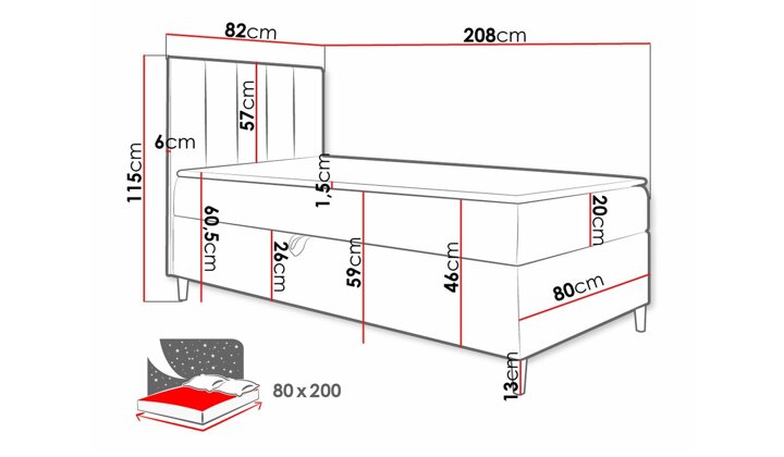 Kontinentālā gulta 470258