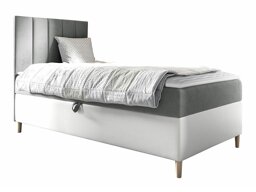 Kontinentales Bett Baltimore 170 (Soft 017 + Fresh 14 Auf der Linken 80 x 200 cm)