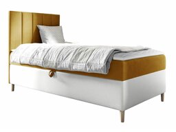Kontinentales Bett Baltimore 170 (Soft 017 + Fresh 37 Auf der Linken 80 x 200 cm)