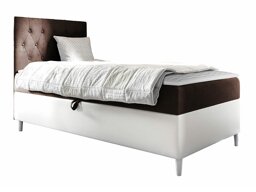 Kontinentales Bett Baltimore 171 (Soft 017 + Fresh 4 Auf der Linken 90 x 200 cm)