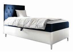 Kontinentales Bett Baltimore 171 (Soft 017 + Fresh 11 Auf der Linken 80 x 200 cm)
